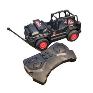 Marvel Avengers Remote Control High Speed Red And Black Jeep